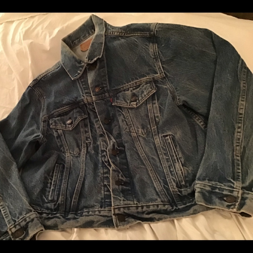 Vintage 1990s Levi Strauss Men’s Denim Jean Jacket Large 76506-0216